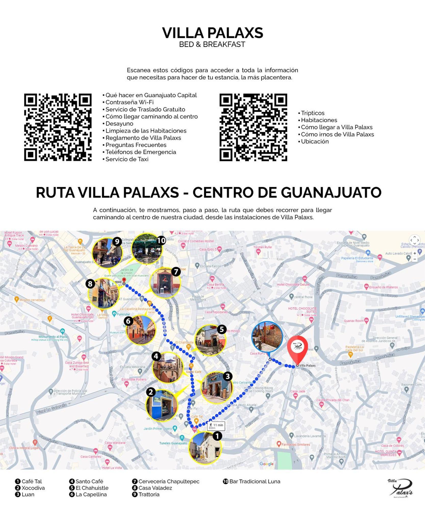 Villa Palaxs Guanajuato Eksteriør bilde